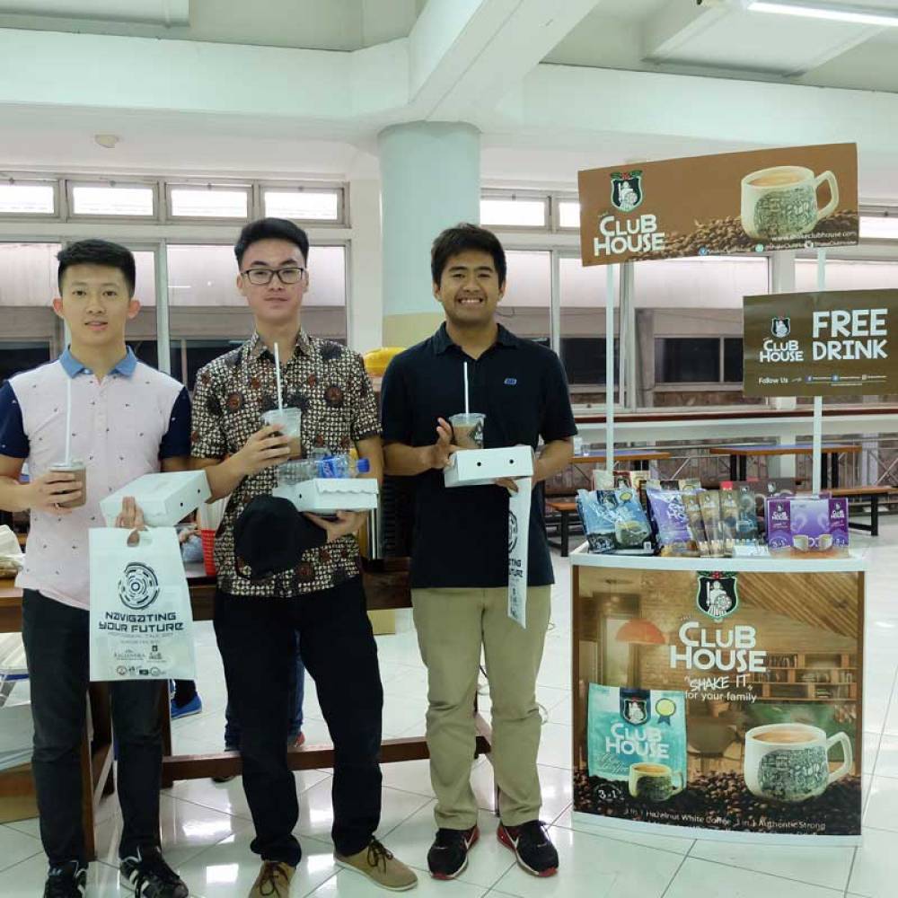 Shake Club House at Seminar Protalk IBM Petra 2017 Inter Buana Mandiri