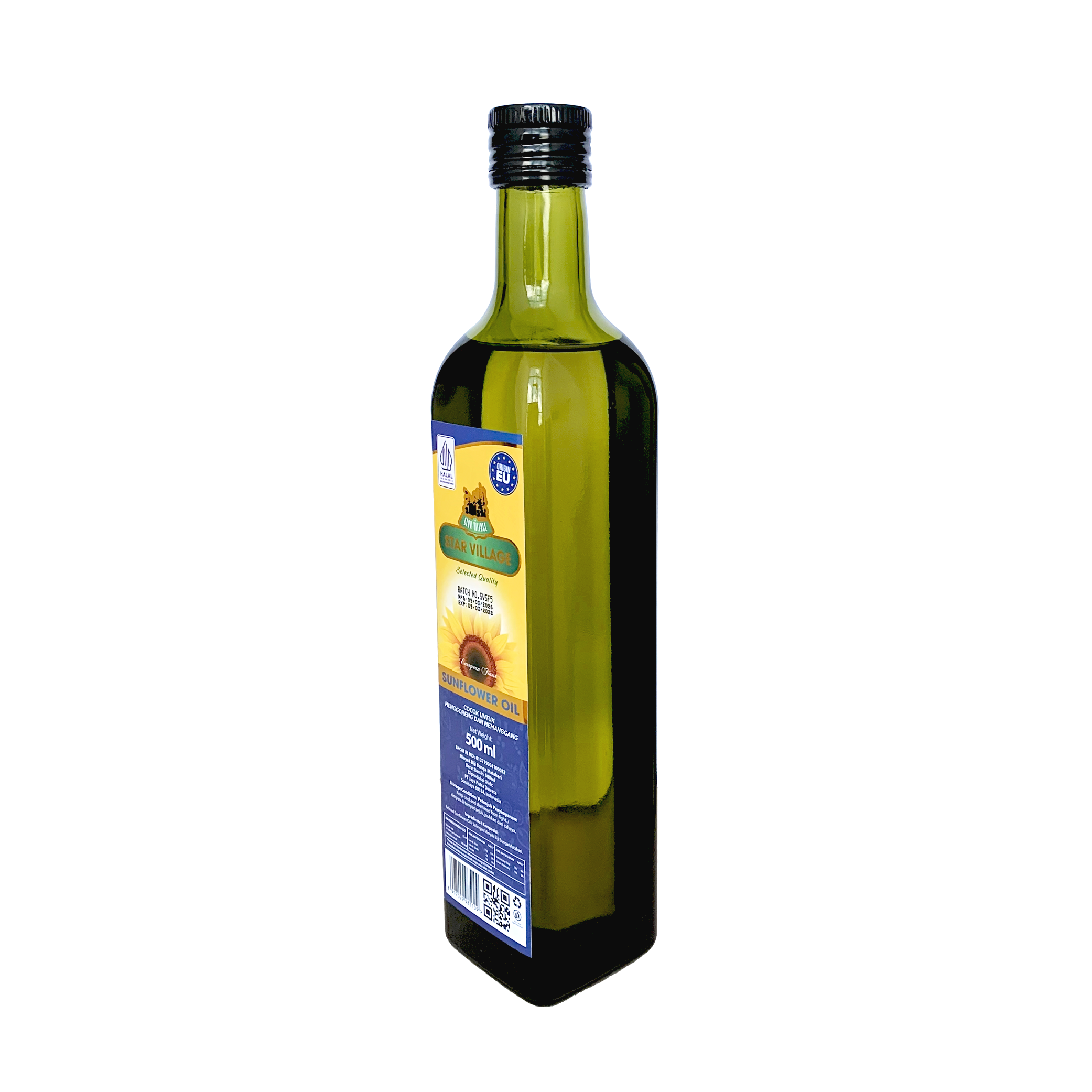 View Larger Star Village Sunflower Oil 500ml Inter Buana Mandiri
