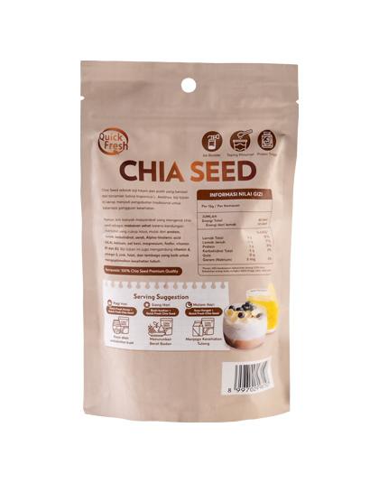 Quick Fresh Chia Seeds Superfood Inter Buana Mandiri