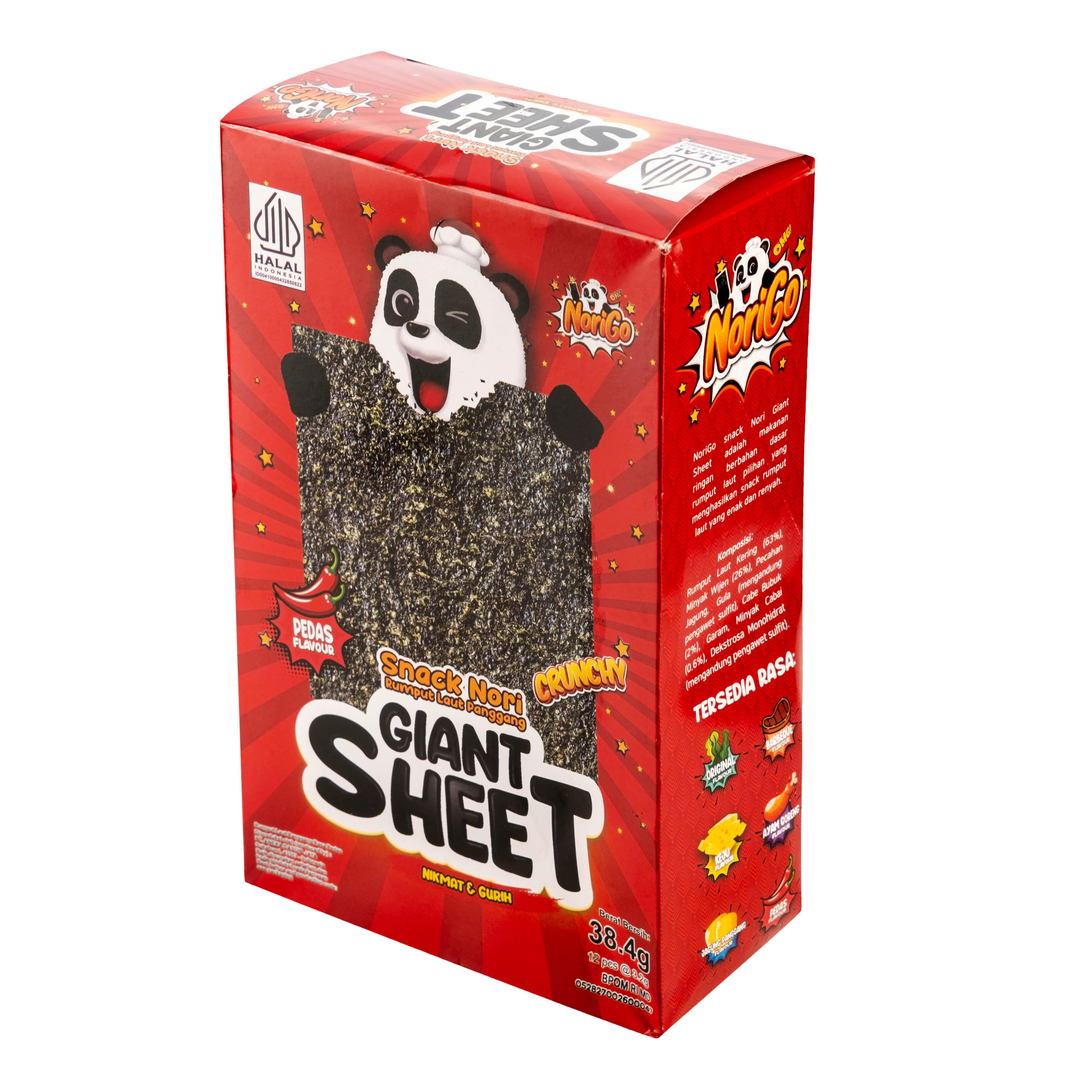 NoriGo Giant Sheet Pedas Box Inter Buana Mandiri