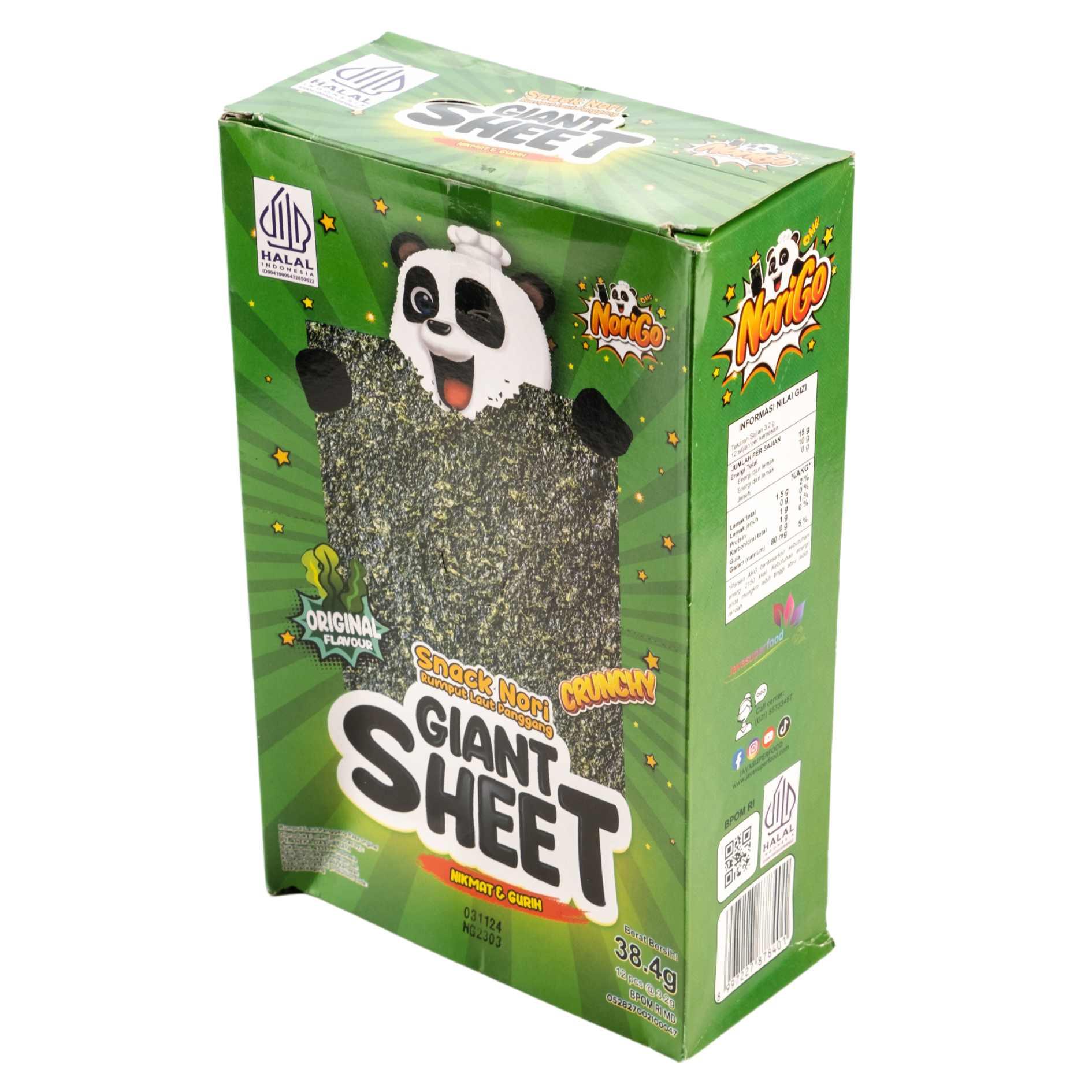 NoriGo Giant Sheet Original Box Inter Buana Mandiri