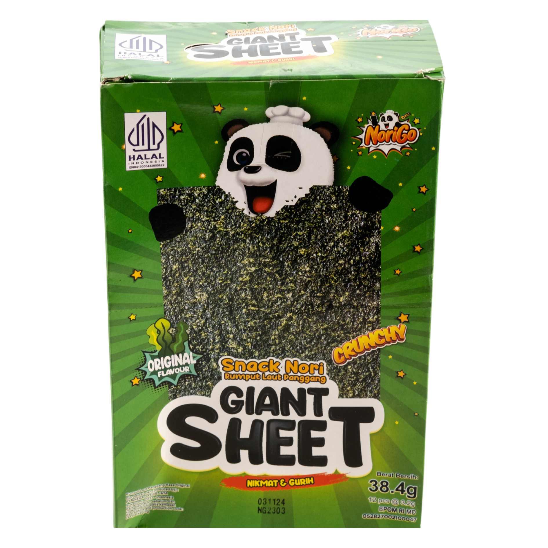 NoriGo Giant Sheet Original Box Inter Buana Mandiri