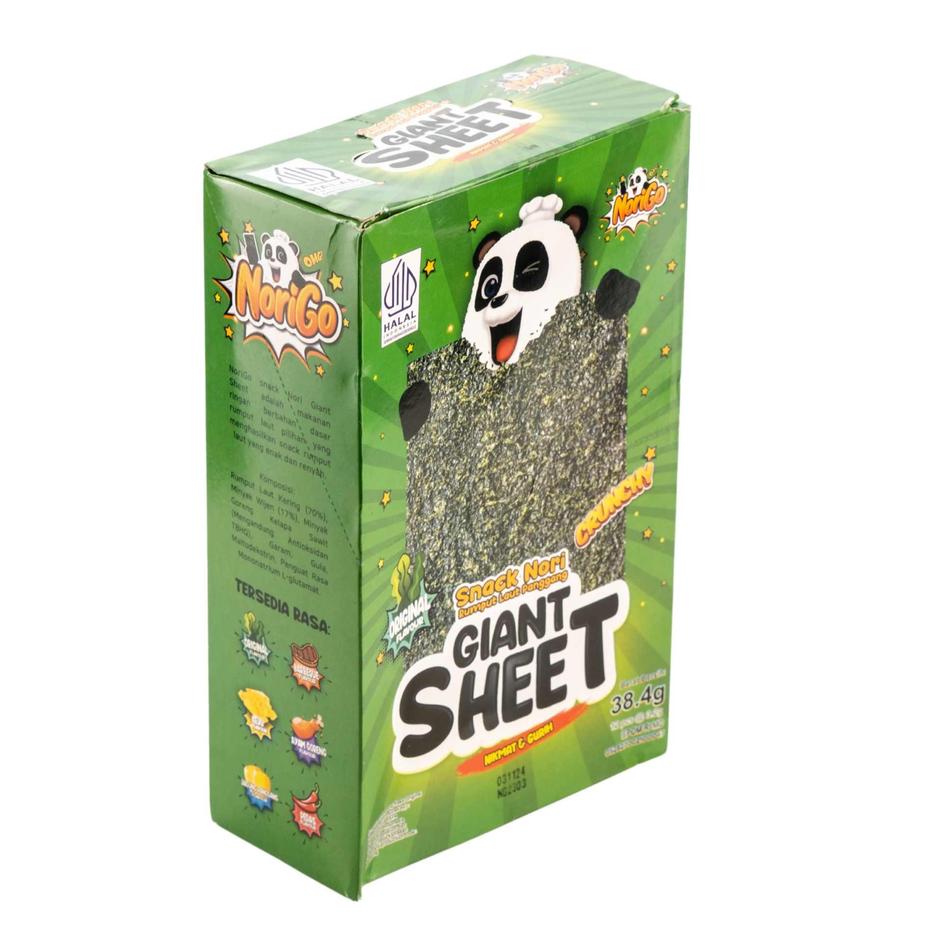 NoriGo Giant Sheet Original Box Inter Buana Mandiri