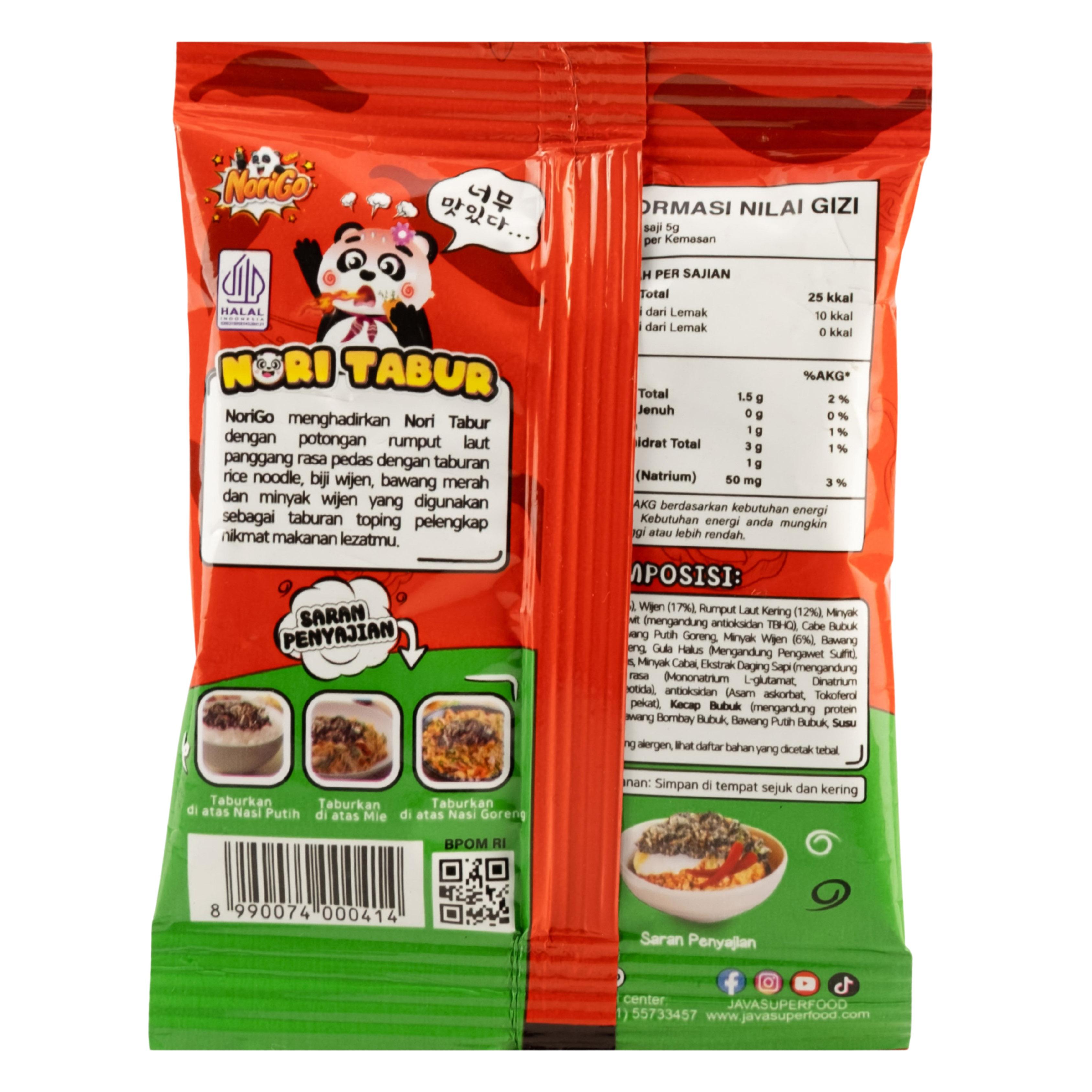 NoriGo Nori Tabur Pedas Inter Buana Mandiri