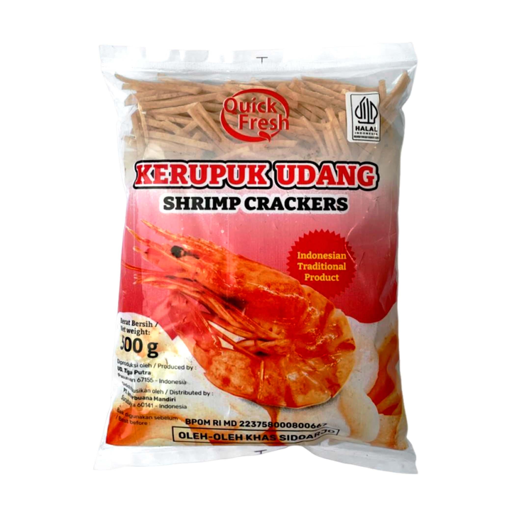 Quick Fresh Kerupuk Udang – Shrimp Crackers (500 g) - Stik Inter Buana Mandiri