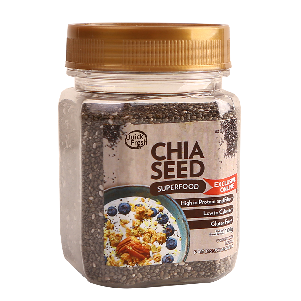 Quick Fresh Chia Seeds Superfood 100g Inter Buana Mandiri