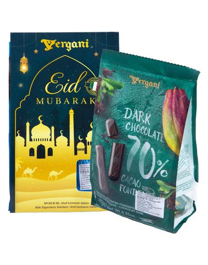 Vergani Dark Chocolate 70% Edisi Lebaran Inter Buana Mandiri