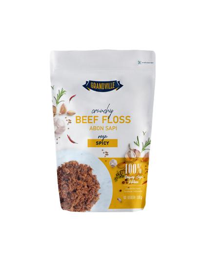Grandville Crunchy Beef Floss Spicy Inter Buana Mandiri