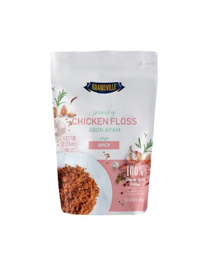 Grandville Crunchy Chicken Floss Spicy Inter Buana Mandiri
