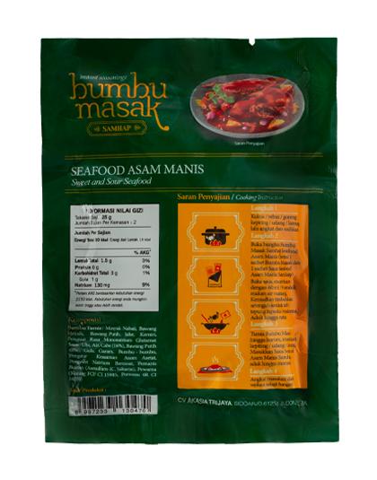 Bumbu Masak Seafood Asam Manis Samhap Inter Buana Mandiri