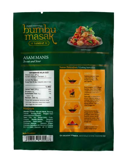 Bumbu Masak Asam Manis Samhap Inter Buana Mandiri
