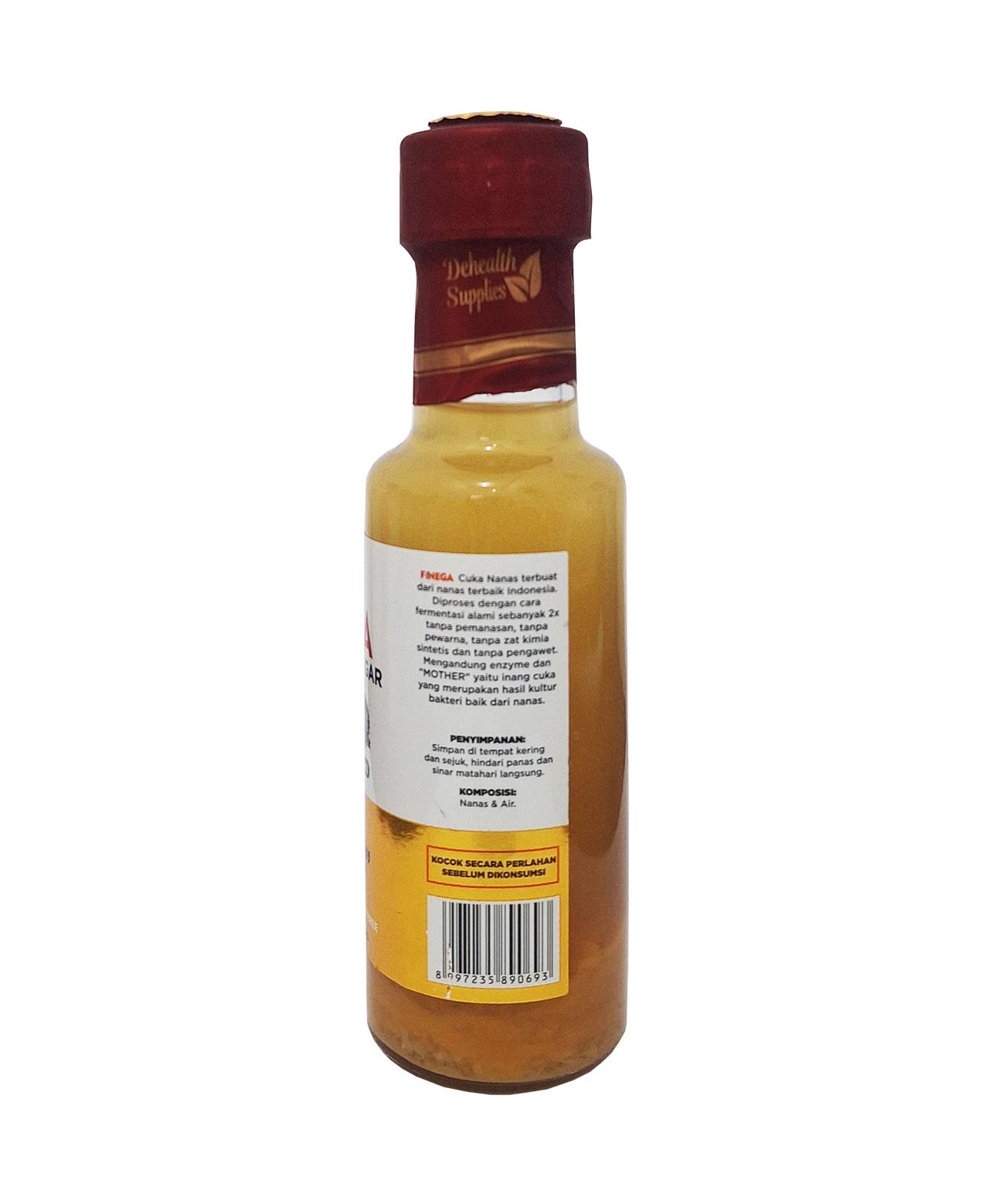 Dehealth Supplies Finega Pineapple Vinegar 100ml Inter Buana Mandiri